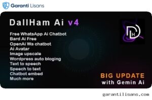 DallHam v3 – Gemini Ai, WhatsApp Chatbot, Avatar Maker SAAS System