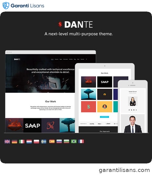 Dante – Responsive Multi-Purpose WordPress Theme