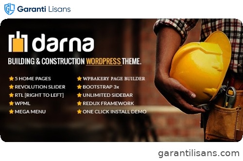 Darna – Building & Construction WordPress Theme