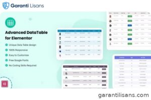 Datalentor – Advanced DataTable for Elementor