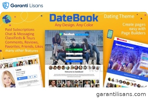 DateBook – Dating WordPress Theme