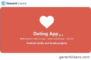 Dating App – web version, iOS and Android apps