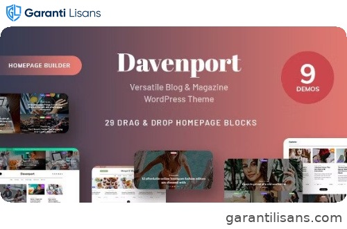 Davenport – Versatile Blog and Magazine WordPress Theme