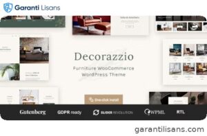Decorazzio – Interior Design and Furniture Store WordPress Theme