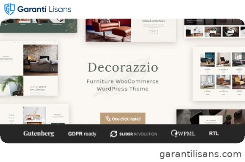 Decorazzio – Interior Design and Furniture Store WordPress Theme