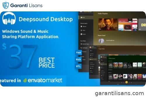 DeepSound Desktop – A Windows Sound & Music Sharing Platform Application