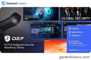 Def — CCTV & Bodyguard Security WordPress Theme