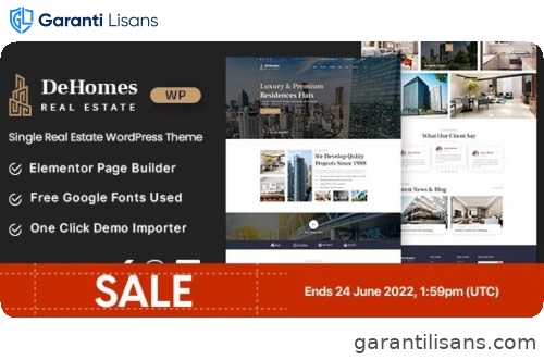 Dehomes – Single Real Estate WordPress Theme