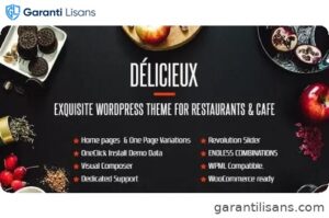 Delicieux | Creative Restaurant WordPress Theme