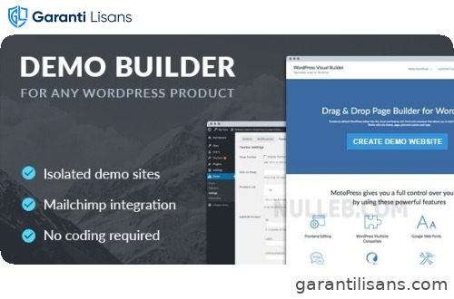 Demo Builder for any WordPress Product