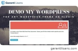 Demo My WordPress – Temporary WordPress Install Creator
