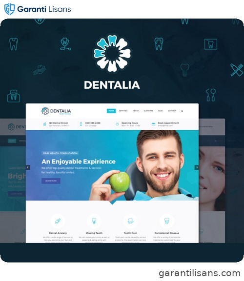 Dentalia – Dentist & Medical WordPress Them
