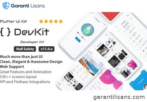DevKit – Flutter UI Kit