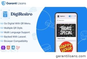 DigiRestro – Multi Vendor SaaS Restaurant QR Menu Generator