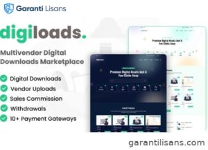 Digiloads -Multivendor Digital Downloads Marketplace