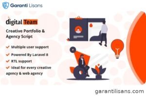 DigitalTeam – Creative Portfolio & Agency Script