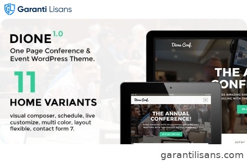 Dione – Conference & Event WordPress Theme