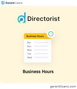 Directorist Business Hour