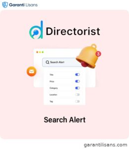 Directorist Search Alert
