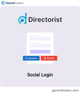 Directorist Social Login