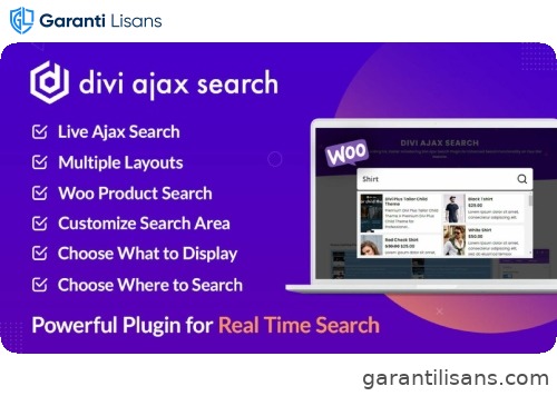 Divi Ajax Search