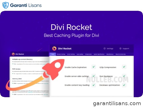 Divi Rocket – Caching Plugin for Divi WordPress