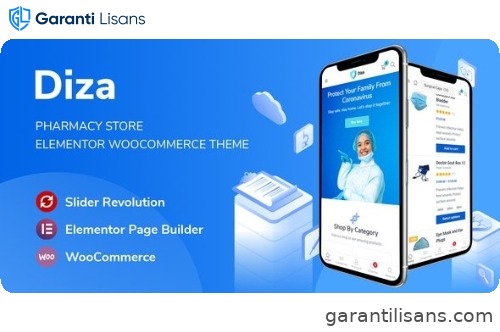 Diza – Pharmacy Store Elementor WooCommerce Theme