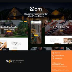 Dom – House Services Elementor WordPress Theme