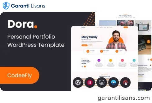 Dora – Personal Portfolio WordPress Theme