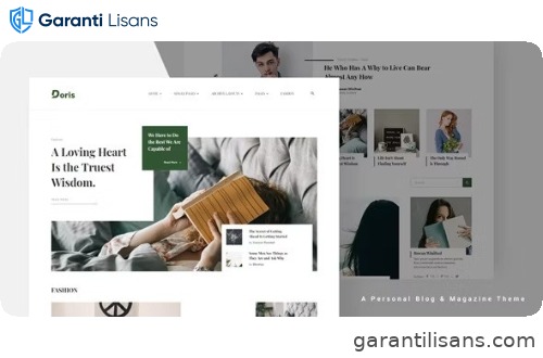 Doris – Creative WordPress Blog and Magazine Theme
