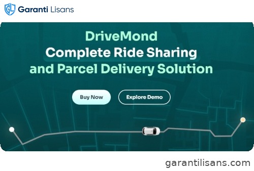 DriveMond – Ride Sharing & Parcel Delivery Solution Scripts