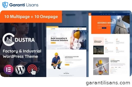 Dustra – Factory Industrial WordPress Theme