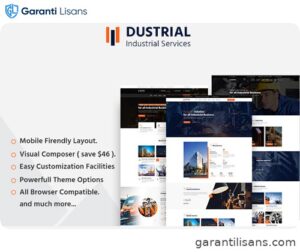 Dustrial – Factory & Industrial WordPress Theme