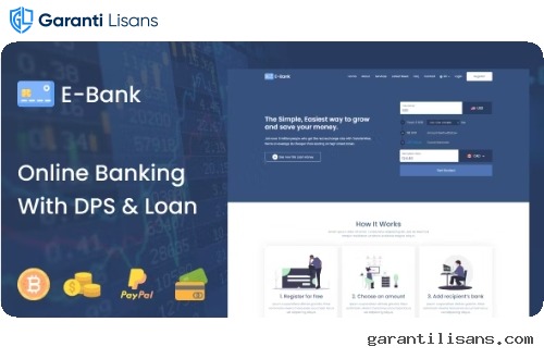 E-Bank – Complete Online Banking System With DPS & Loan