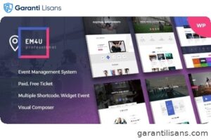 Event Management WordPress Theme for Booking Tickets – EM4U