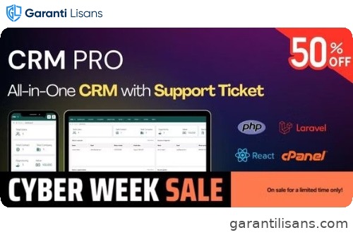 CRM PRO – All in One CRM in Laravel for cPanel