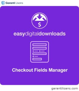 Easy Digital Downloads Checkout Fields Manager