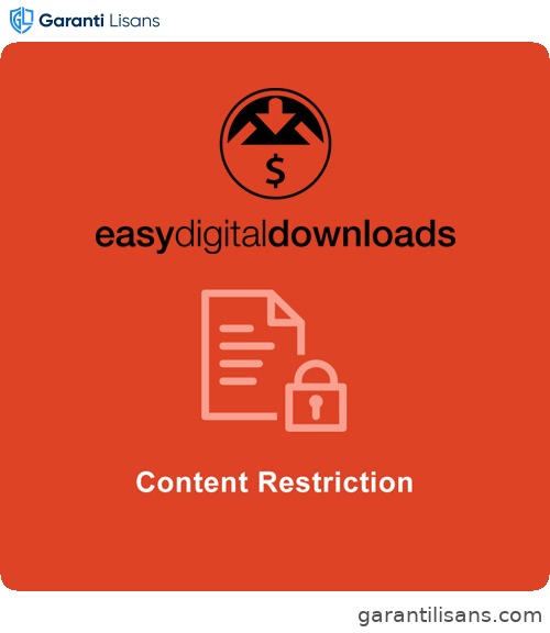 Easy Digital Downloads Content Restriction