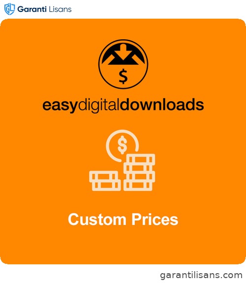 Easy Digital Downloads Custom Prices