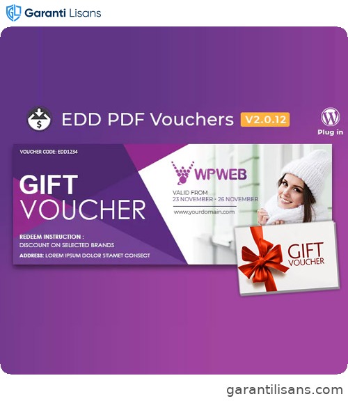 Easy Digital Downloads – PDF Vouchers