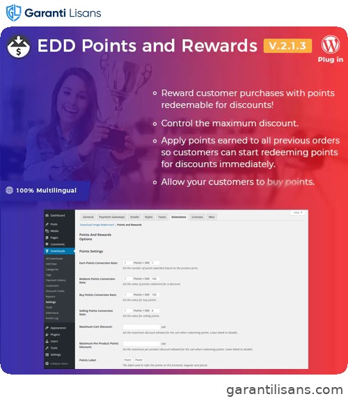 Easy Digital Downloads – Points and Rewards