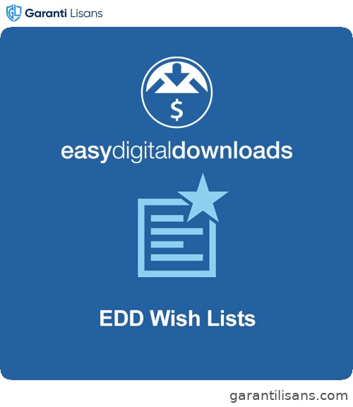 Easy Digital Downloads Wish Lists