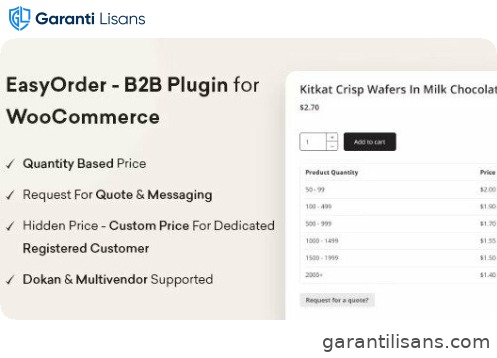 EasyOrder – B2B Plugin for WooCommerce