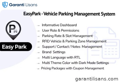 EasyPark SaaS – Vehicle Parking Management System