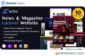 Echo – News & Magazine Laravel Platform