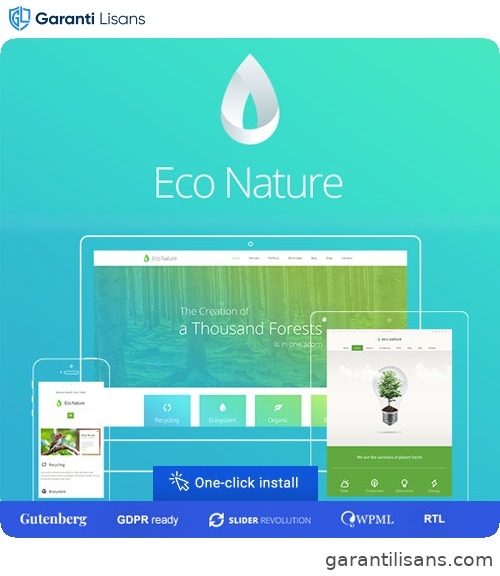 Eco Nature – Environment & Ecology WordPress Theme