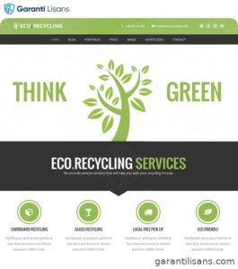 Eco Recycling – Ecology & Nature WordPress Theme