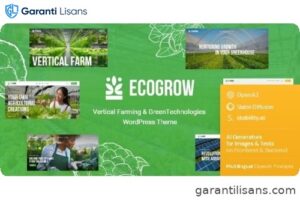 EcoGrow – Vertical Farming & Green Technologies WordPress Theme + AI