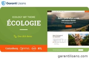Ecologie – Environmental NGO & Ecology WordPress Theme