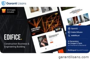 Edifice – Construction & Building WordPress Theme
